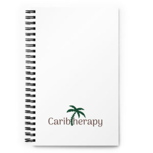 caribtherapy spiral notebook